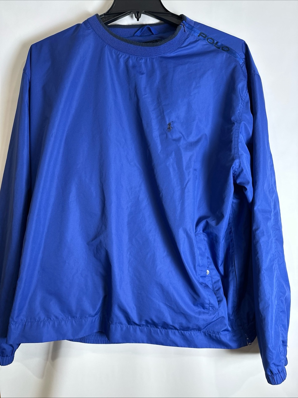 Polo Ralph Lauren Men's Royal Blue Windbreaker Pullover